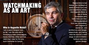 Watchmaking as an art 1 Watchmaking as an art 1